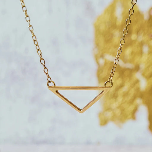 Triangle Outline Pendant