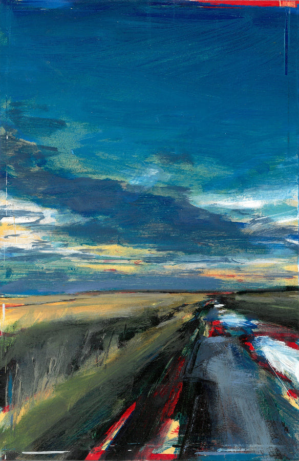 After the Storm Northumberland | Original Landscape painting by Tom Voyce for sale at The Biscuit Factory 