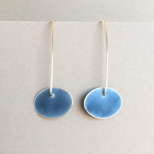 You added <b><u>Long Wire Oval Earrings - Blue/Grey</u></b> to your cart.