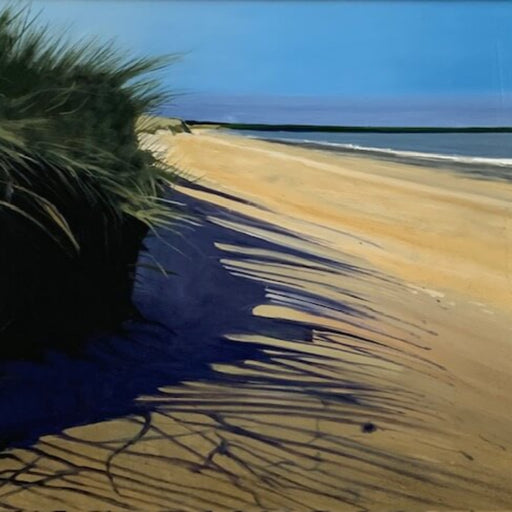 Bamburgh Beach by Graham Rider | Contemporary Oil Paintig for sale at The Biscuit Factory Newcastle