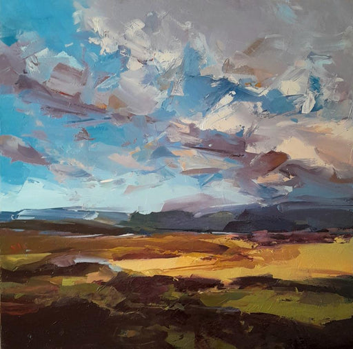 Bright Sky by Angela Edwards | Contemporary Painting for sale at The Biscuit Factory Newcastle 