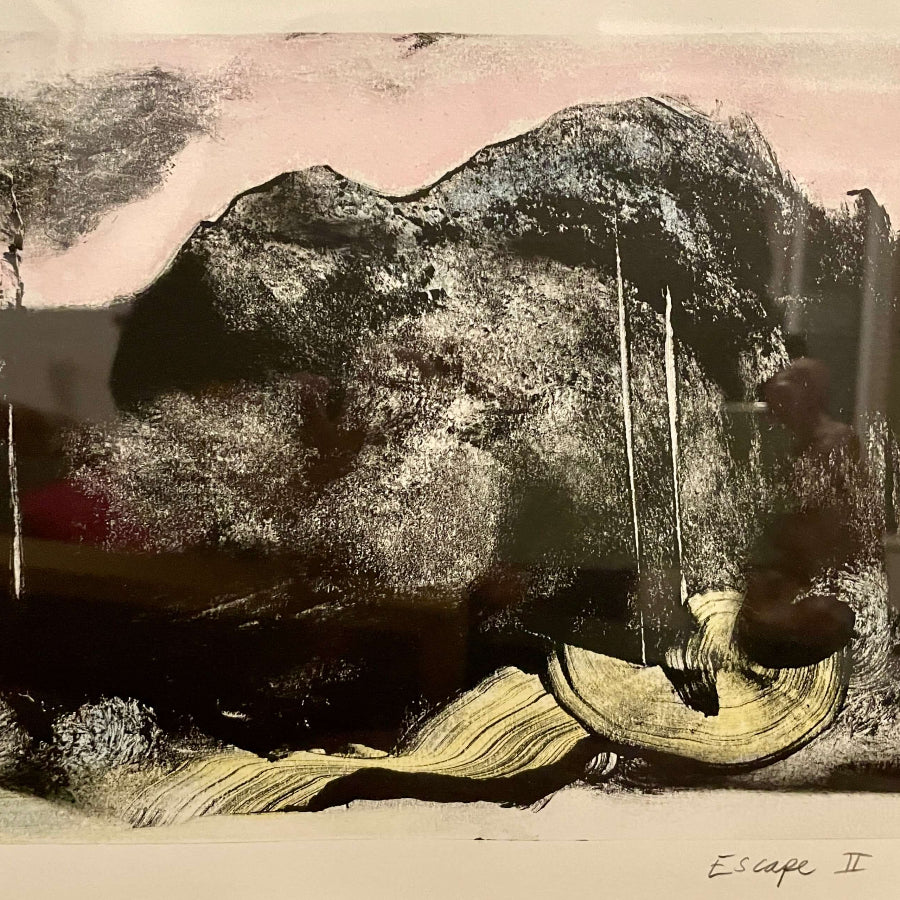 Escape II by Mike Moor | Limited edition Monoprint for sale at The Biscuit Factory Newcastle 