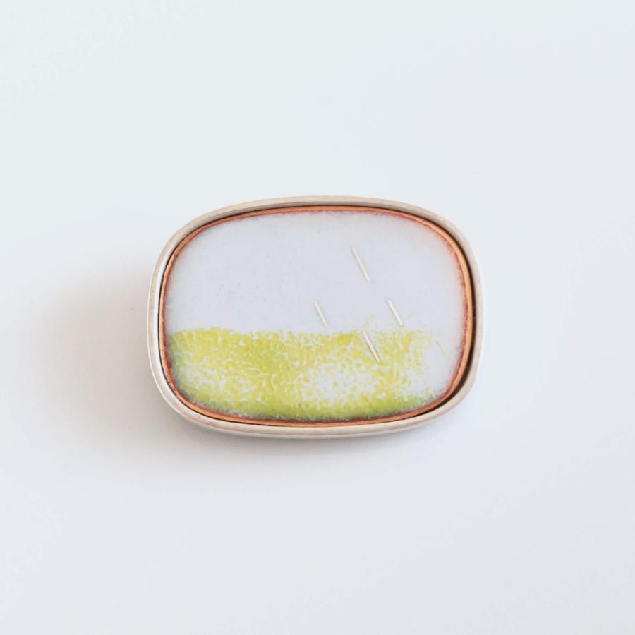 Beach Brooch by Emma Wilson | Original Handcrafted Jewellery for sale at The Biscuit Factory Newcastle 