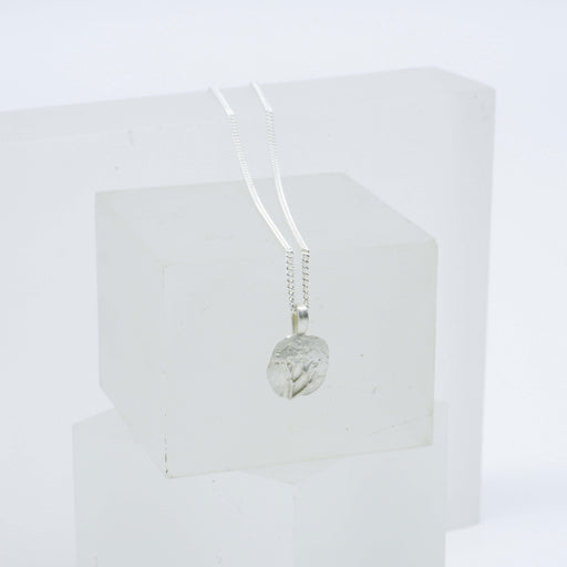 Forget Me Not Silver Pendant by Antonella Giomarelli | Contemporary Minimalist Jewellery for sale at The Biscuit Factory Newcastle 