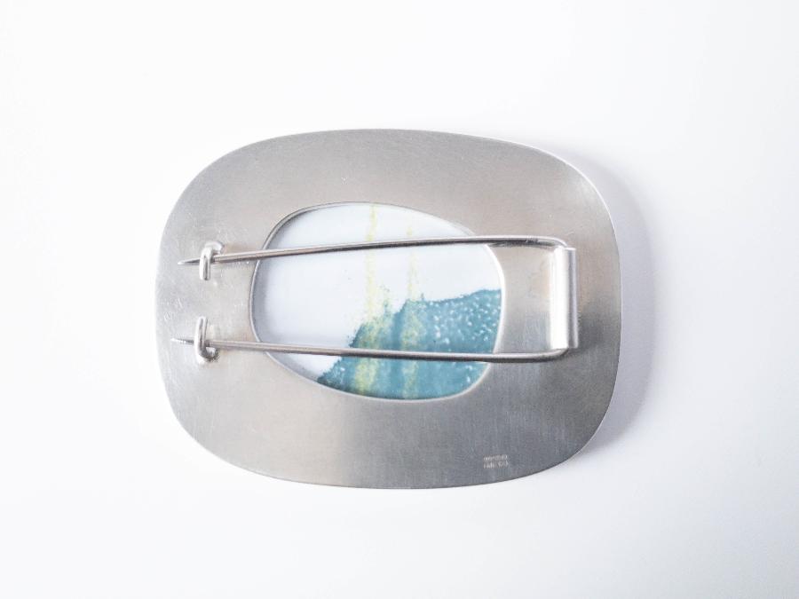 Horizon Brooch by Emma Wilson | Original Jewellery for sale at The Biscuit Factory Newcastle 