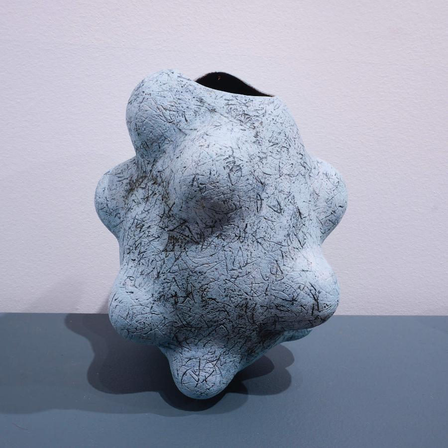 Jade and Gold Cloud Form by Katie Braida | Contemporary Ceramics for sale at The Biscuit Factory Newcastle 