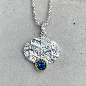 You added <b><u>LT19 Parquet Pendant with Blue Topaz</u></b> to your cart.