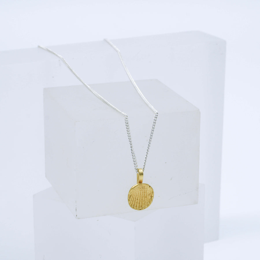 Medium Imrint Pendant by Antonella Giomarerlli | Original Handmade jewellery for sale at The Biscuit Factory Newcastle 