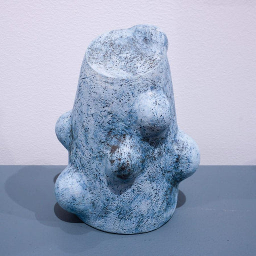 Pale Blue and Bronze Standing Cloud Form by Katie Braida | Sculptural Ceramics available to shop at The Biscuit Factory Newcastle 