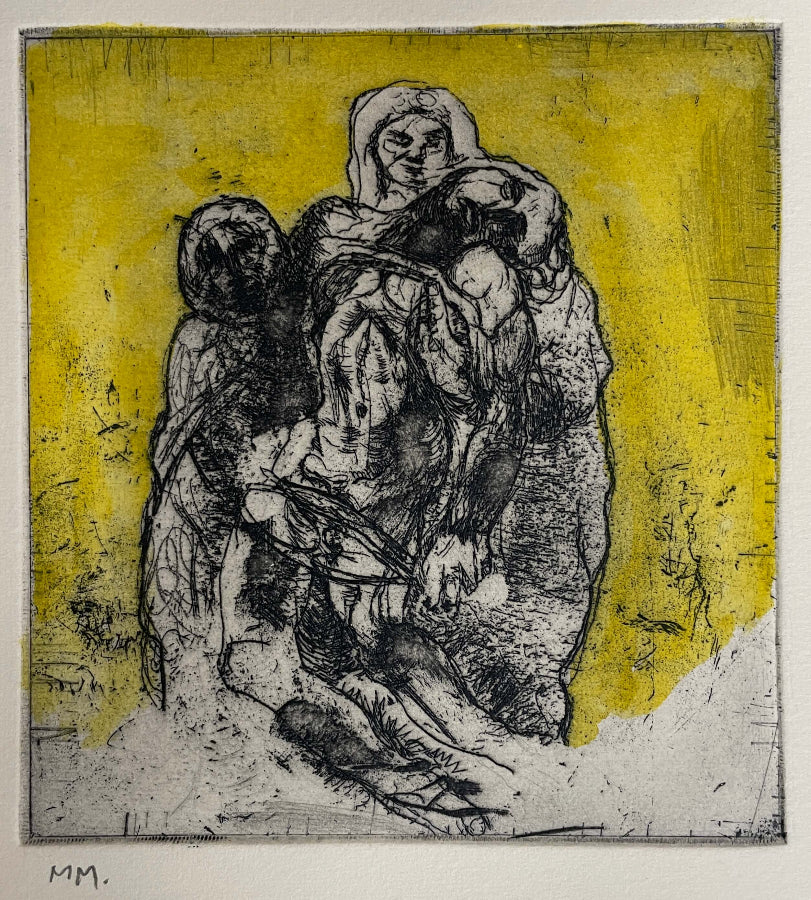 Pieta by Mike Moor | Contemporary Print for sale at The Biscuit Factory Newcastle 