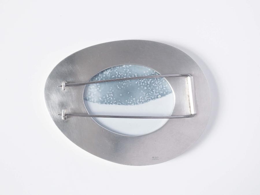 Rain Brooch Large by Emma Wilson | Contemporary Jewellery for sale at The Biscuit Factory Newcastle 