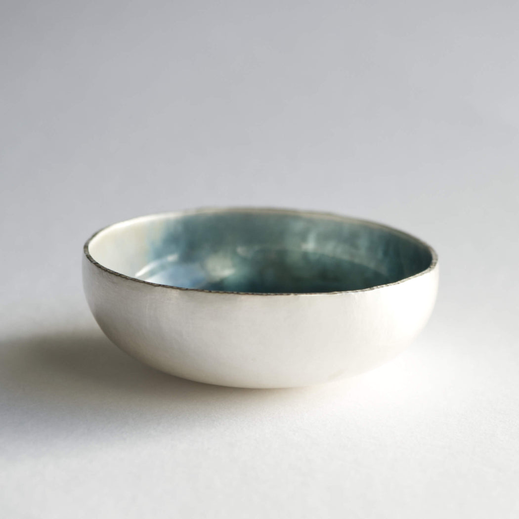 Sea Spray Bowl by Emma Wilson | Original Handcrafted Vessel for sale at The Biscuit Factory Newcastle 