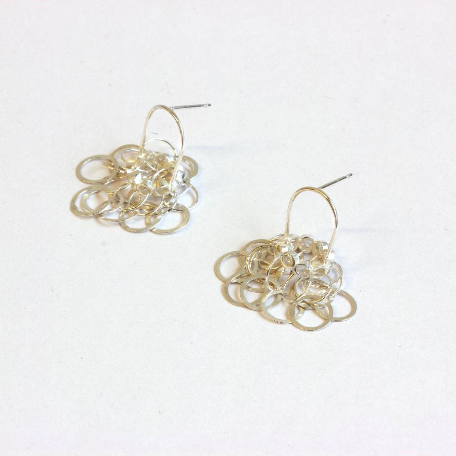 Shimmer Earrings by Laura Cruikshank | Contemporary Jewellery for sale at The Biscuit Factory Newcastle 