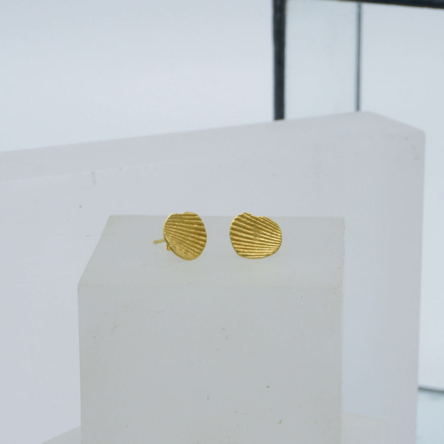 Small Imprint Studs by Antonella Giomarelli | Contemporary Jewellery for sale at The Biscuit Factory Newcastle 
