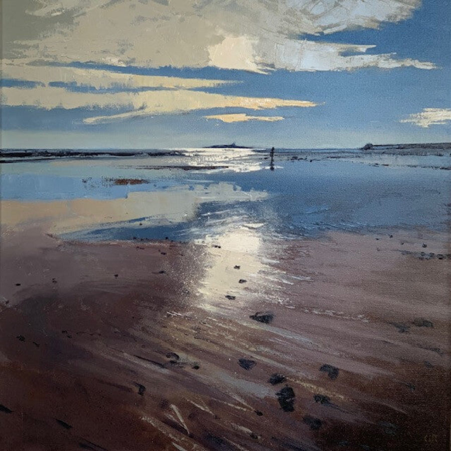 Warworth Beach by Grhaam Rider | Contemporary art for sale at The Biscuit Factory Newcastle 