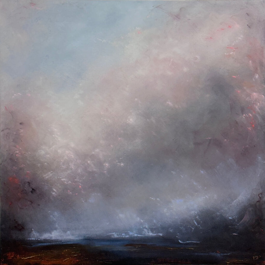 Warm Wind by Paula Dunn | Contemporary Painting for sale at The Biscuit Factory Newcastle 