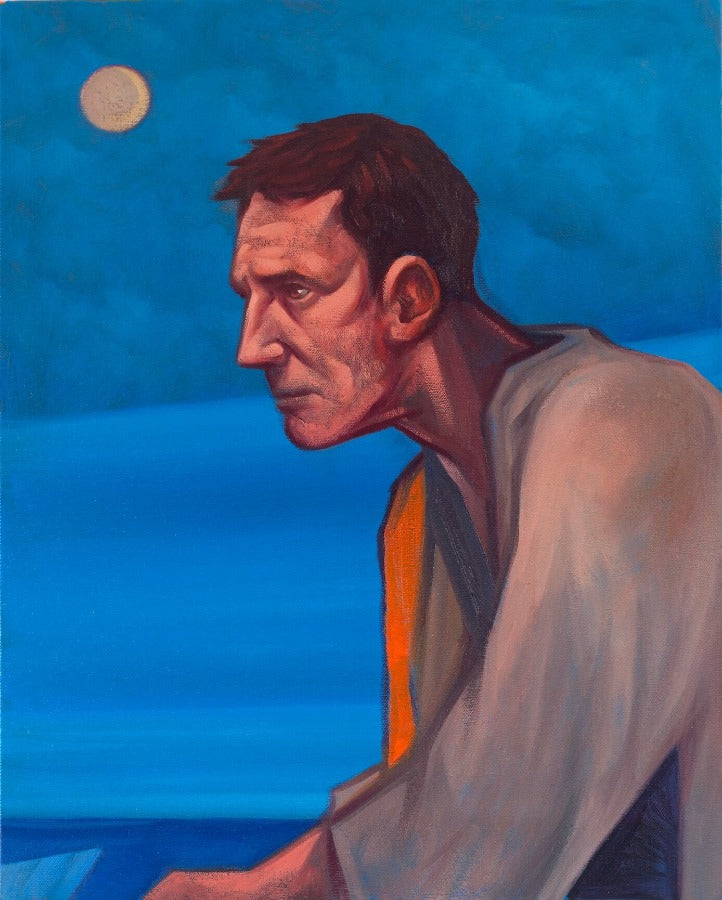 Worlds Away by Samson Tudor | Original Portrait Painting by Samson Tudor for sale at The Biscuit Factory Newcastle