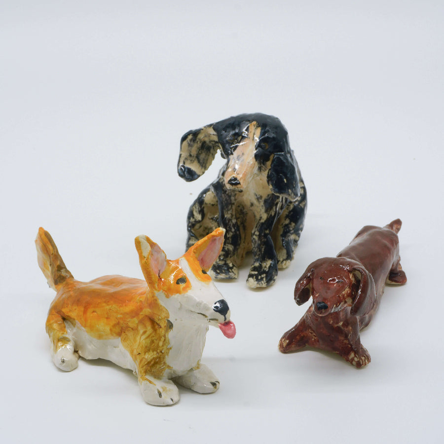 Dog by Maria Laffey | Contemporary Ceramics for sale at The Biscuit Factory Newcastle 