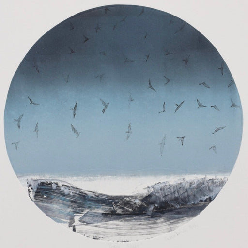 Grey Skies by Susan Davies | Limited edition print for sale at The Biscuit Factory Newcastle 