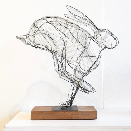 Hare on Plinth by Zoe Robinson for sale at The Biscuit Factory Newcastle 