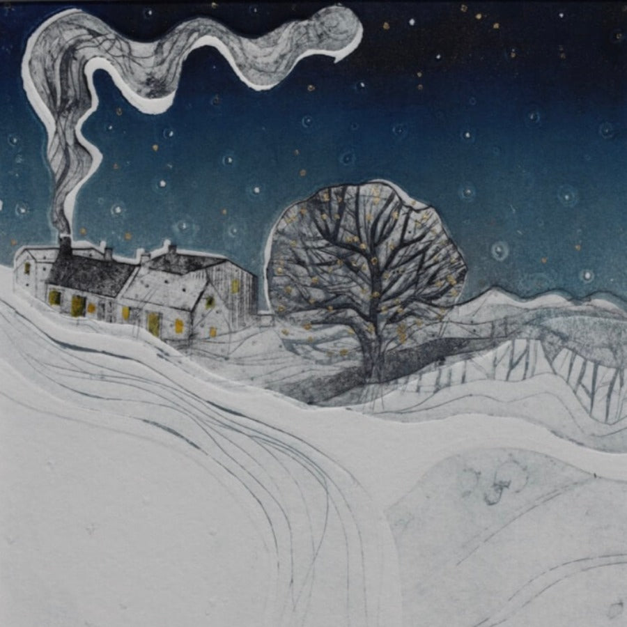 In the Bleek Mid Winter by Susan Davies | Contemporary Prints for sale at The Biscuit Factory 