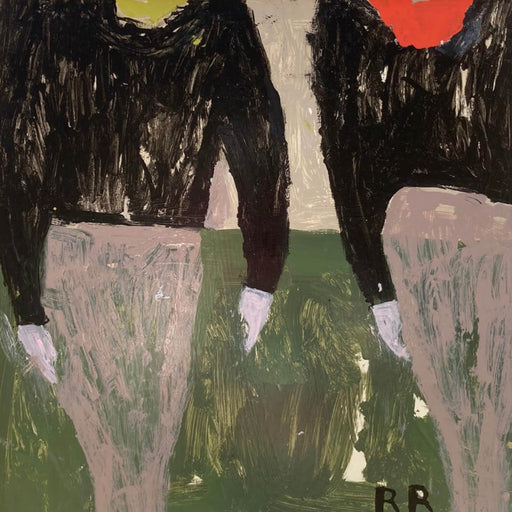 The Jockeys by Richard Rainey | Contemporary Painting for sale at The Biscuit Factory Newcastle 