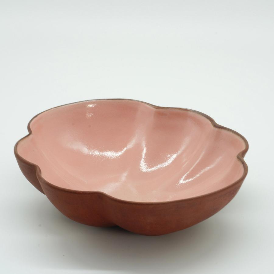 Large Petal Round Dish by Silvia K Ceramics | Contemporary Ceramics for sale at The Biscuit Factory Newcastle 