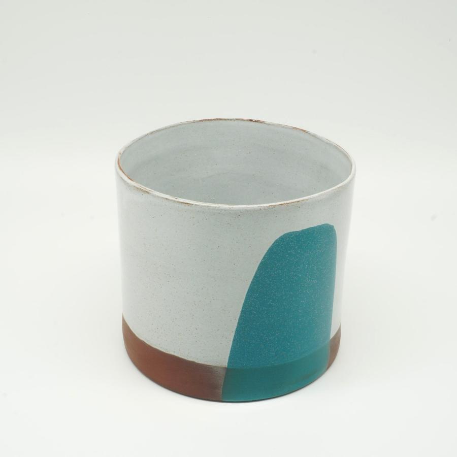 Large Splash Pot by Silvia K Ceramics | Contemporary Ceramics for sale at The Biscuit Factory Newcastle 