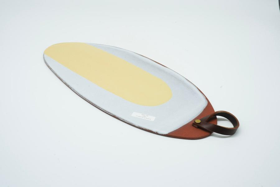 Long Platter with Handle by Silvia K Ceramics | Hand Crafted Ceramics for sale at The Biscuit Factory Newcastle 