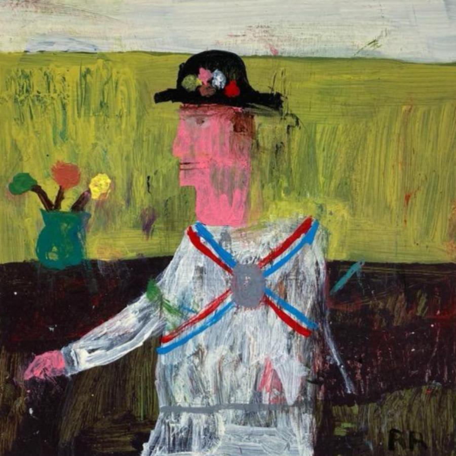 Morris by Richard Rainey | Contemporary Painting for sale at The Biscuit Factory Newcastle