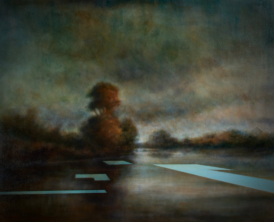 Of Ground, or Air by Deborah Grice | Contemporary Painting for sale at The Biscuit Factory Newcastle