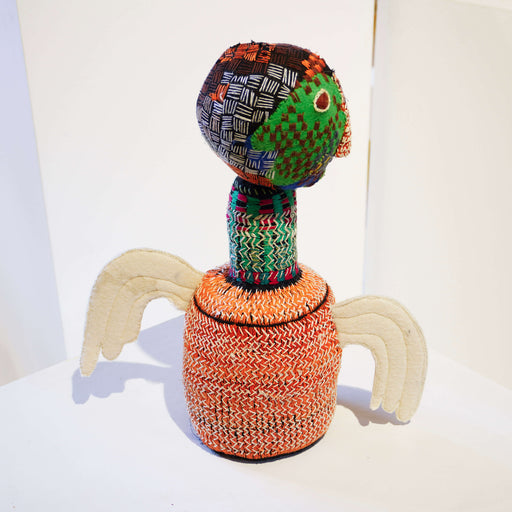 Orange Bird by Wendy Galloway | Contemporary Sculpture for sale at The Biscuit Factory Newcastle 