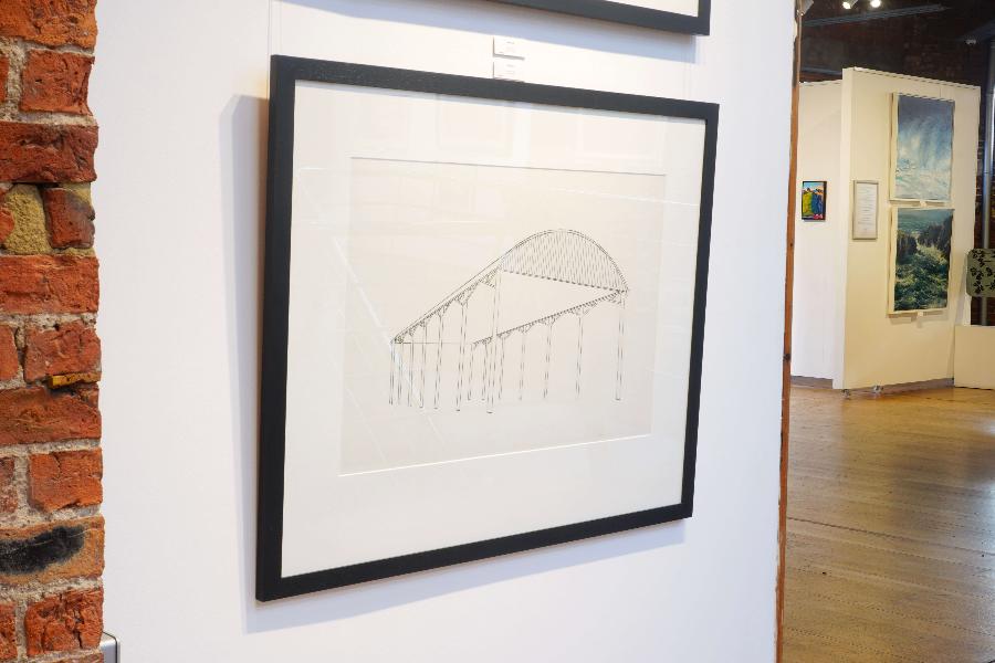 Shelter I by Deborah Grice | Contemporary Drawing for sale at The Biscuit Factory Newcastle 