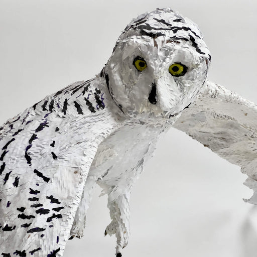 Snowy Owl by David Cemmick | Original Sculpture for sale at The Biscuit Factory Newcastle 