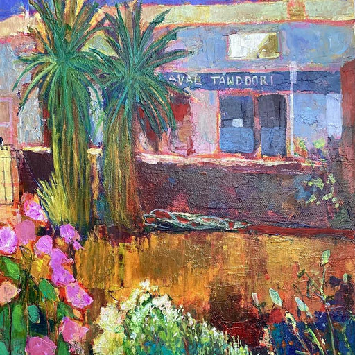 The Artist's Garden by Anthony Marshall | Contemporary Painting for sale at The Biscuit Factory Newcastle 