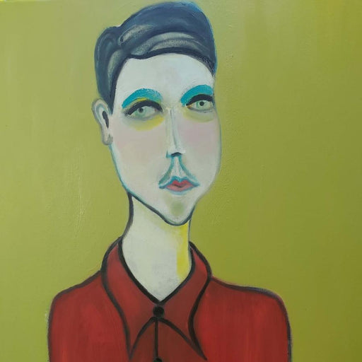 The Proud Ukranian by Peter Hallam | Contemporary Painting for sale at The Biscuit Factory Newcastle 