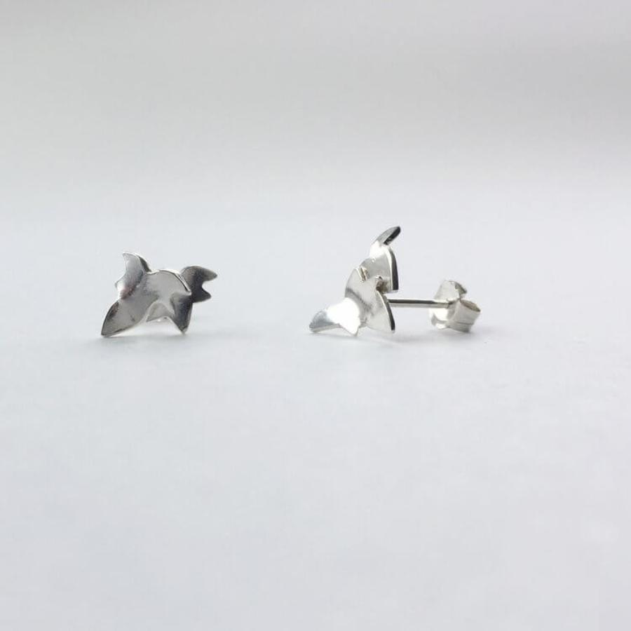 Tiny Garland Studs by Fiona McAlear | Contemporary Jewellery for sale at The Biscuit Factory Newcastle