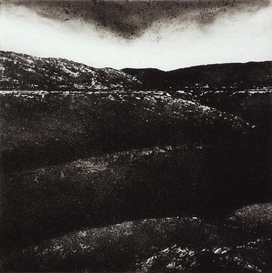 Toward Deep Nitch by Ian Brooks | Contemporary Etchings for sale at The Biscuit Factory Newcastle 