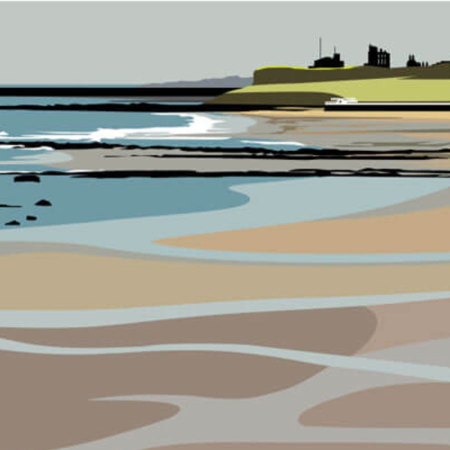 Towards Tynemouth by Ian Mitchell | Limited edition print for sale at The Biscuit Factory Newcastle 