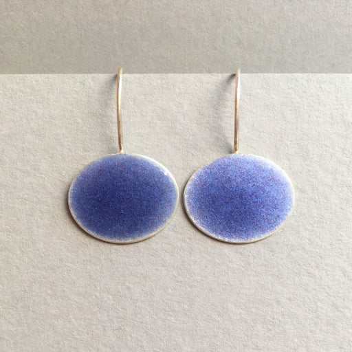 Oval Hook Earrings by Annabet Wyndham | Contemporary Jewellery for sale at The Biscuit Factory Newcastle 