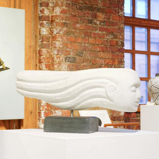 Zephyr by Danny Clahane | Contemporary  Marble and Stone Carved Outdoor Sculpture for sale at The Biscuit Factory Newcastle