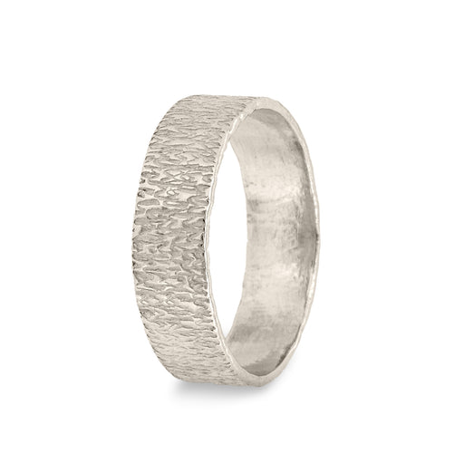 MEDIUM STAMPED RING - SILVER